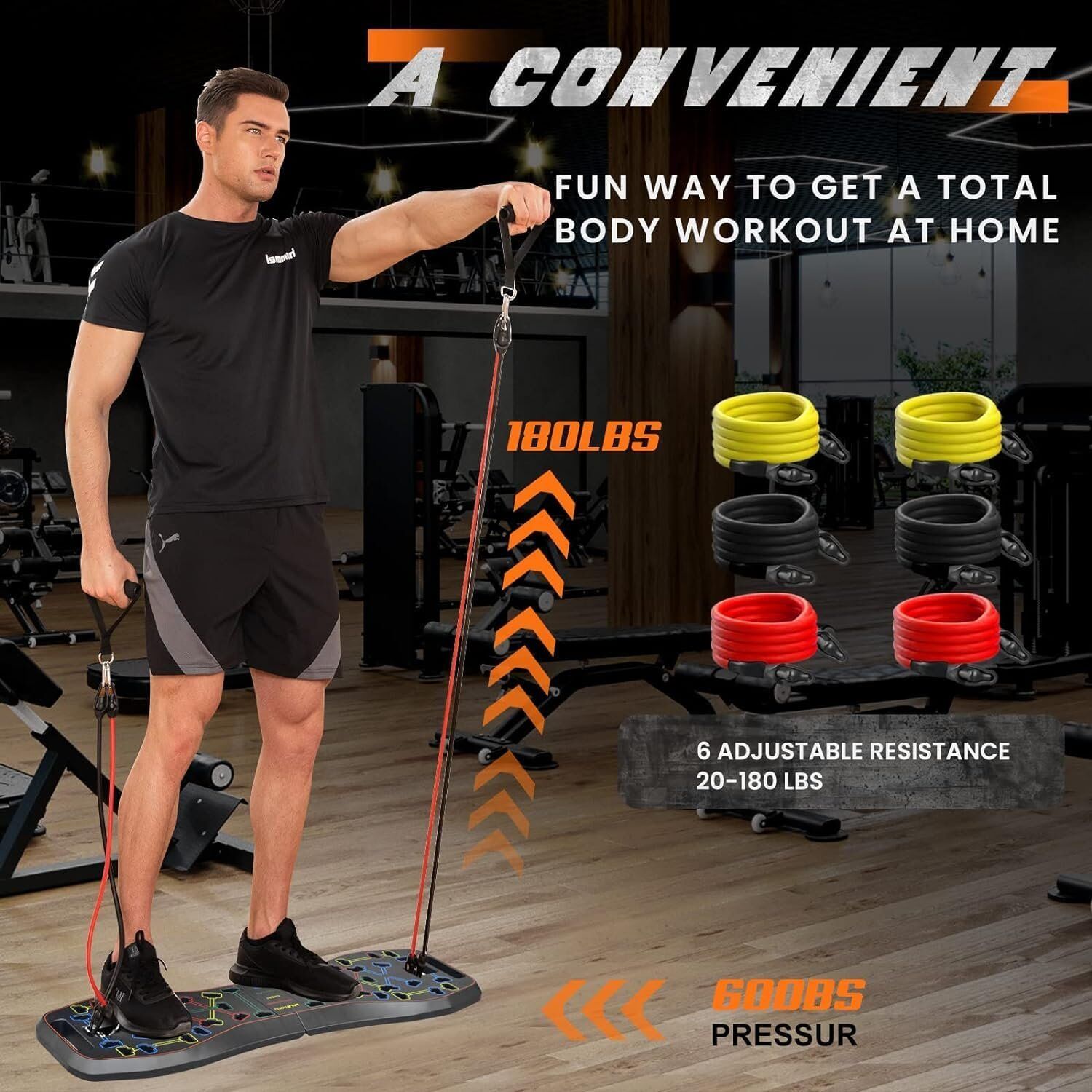 LALAHIGH Portable Home Gym System - Image 8