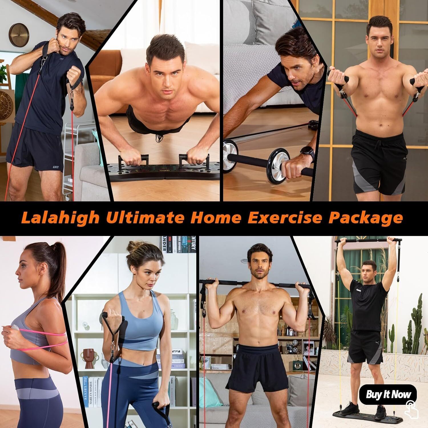 LALAHIGH Portable Home Gym System - Image 2