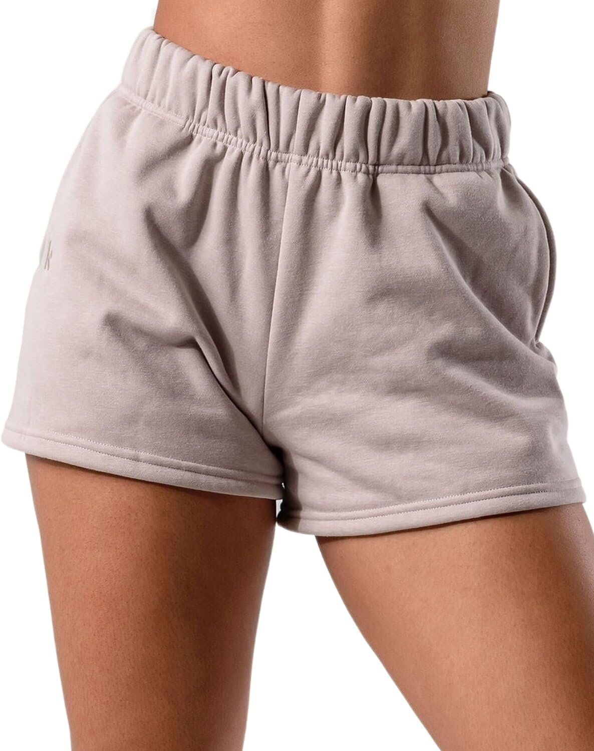 Kamo Fitness CozyTec Sweat Shorts Women High Waisted Lounge Comfy Casual Cotton Shorts