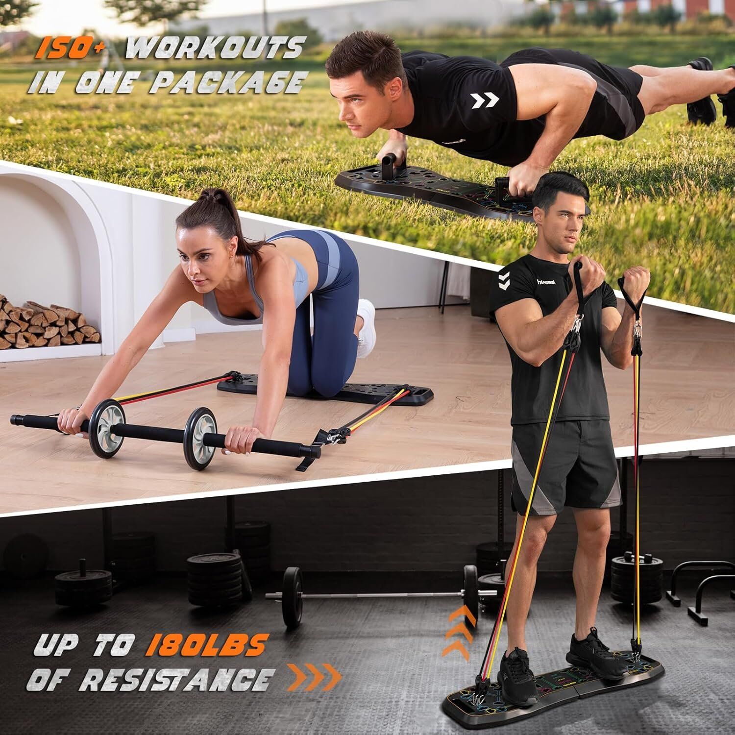 LALAHIGH Portable Home Gym System - Image 5